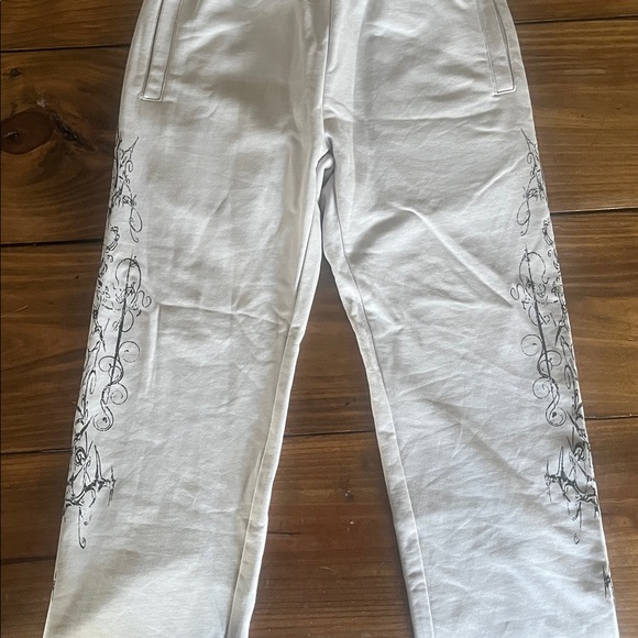 Insomnia Visuals Double Cross Grey Sweatpants - Picture 2 of 9